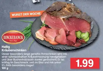 Famila Nord West Binckebanck Hallig Kräuterschinken 100g Angebot