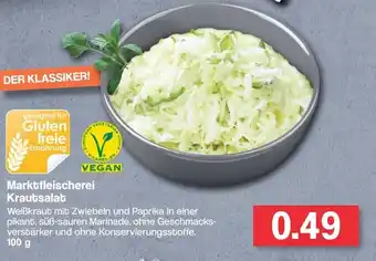 Famila Nord West Marktfleischerei Krautsalat 100g Angebot