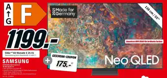 MediaMarkt Samsung GQ 55 QN 91 A 4K Neo QLED TV Angebot