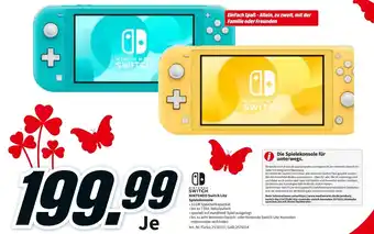 MediaMarkt Nintendo Switch Lite Spielekonsole Angebot