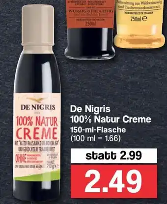 Famila Nord West De Nigris 100% Natur Creme 150ml Angebot