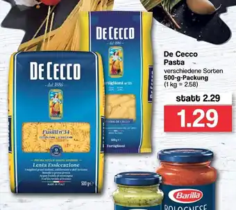 Famila Nord West De Cecco Pasta 500g Angebot