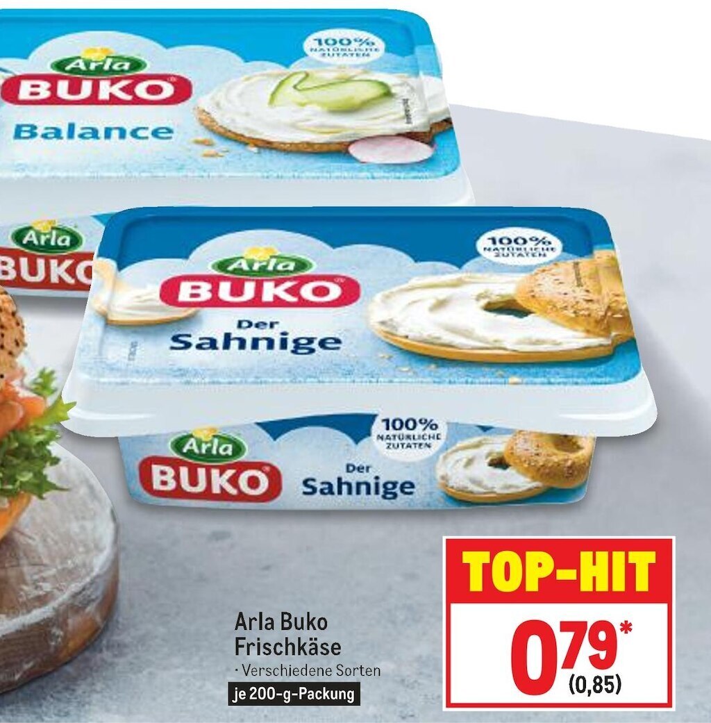 Arla Buko Frischkäse Skyr: Preis, Angebote, Kalorien – NNKHC