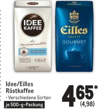 METRO Idee/eilles röstkaffee Angebot