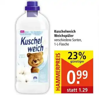 Marktkauf Kuschelweich Weichspüler  1 L Angebot