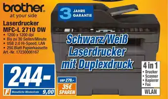 expert Techno Land Brother Laserdrucker MFC-L 2710 DW Angebot