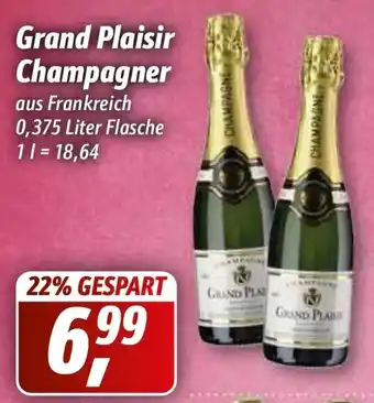 Simmel Grand Plaisir Champagner 0,375 Liter Flasche Angebot