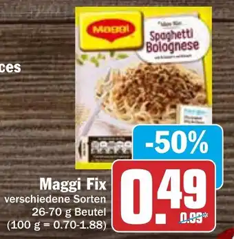 Hit Maggi Fix 26-70 g Beutel Angebot