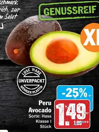 Hit Peru Avocado Angebot