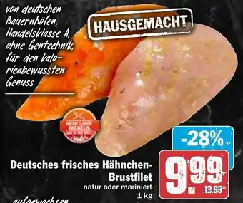 Hit Deutsches frisches Hähnchen Brustfilet 1kg Angebot