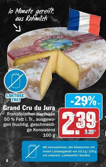 Hit Grand Cru du Jura 100g Angebot