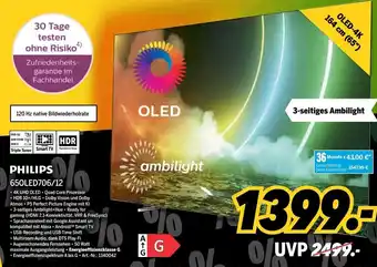 MEDIMAX Philips 65OLED706/12 Angebot