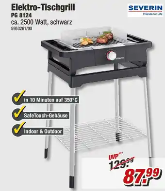 Poco SEVERIN Elektro-Tischgrill  PG 8124 Angebot