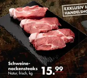 Handelshof Schweinenackensteaks Angebot