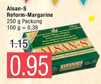 Marktkauf Alsan-S Reform-Margarine 250 g Angebot