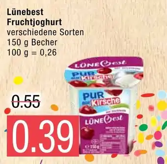 Marktkauf Lunebest Fruchtjoghurt 150 g Angebot