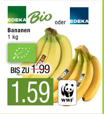 Marktkauf EDEKA Bio Bananen 1 kg Angebot