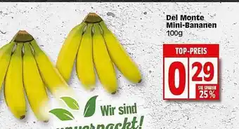 Elli Markt Del Monte Mini-bananen Angebot