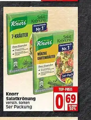 Elli Markt Knorr Salatkrönung Angebot