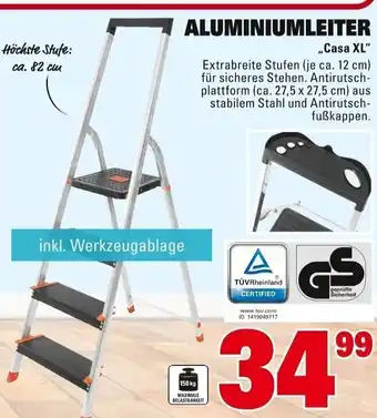 Marktkauf Aluminiumleiter Angebot