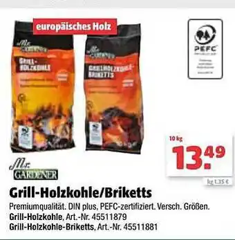 Hagebau Mr.gardener Grill-holzkohle Oder Briketts Angebot