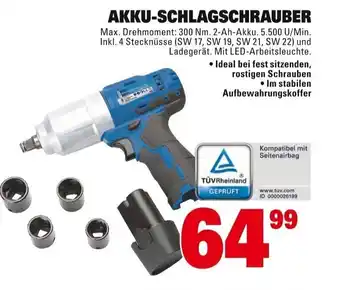 Marktkauf Akku Schlagschrauber Angebot