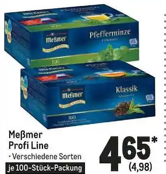 METRO Meßmer Profi Line Angebot