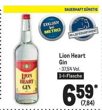 METRO Lion Heart Gin Angebot