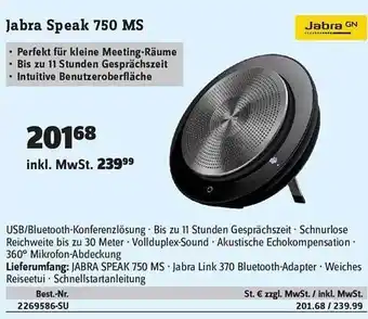 Conrad Jabra Speak 750 Ms Angebot