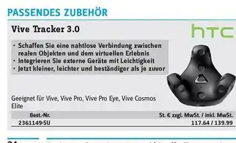 Conrad Htc Vive Tracker 3.0 Angebot