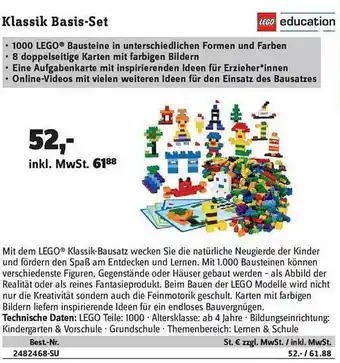 Conrad Lego Klassik Basis-set Angebot