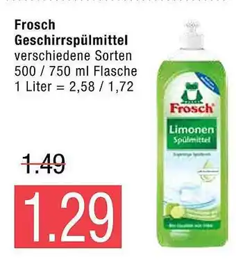 Marktkauf Frosch Geschirrspülmittel Angebot