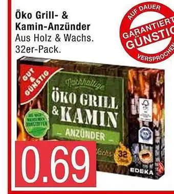 Marktkauf Gut & Günstig öko Grill- & Kamin-anzünder Angebot