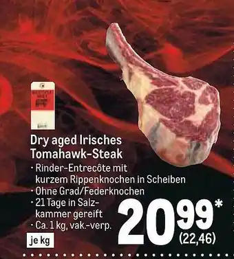 METRO Dry Aged Irisches Tomahawk-steak Angebot