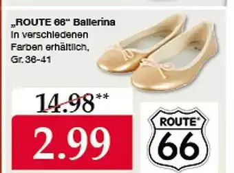 Woolworth „route 66“ Ballerina Angebot