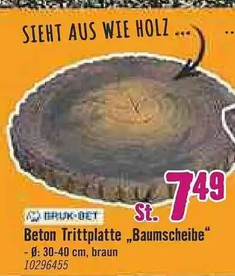 Hornbach Beton Trittplatte „baumscheibe” Angebot