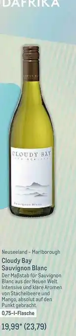 METRO Cloudy Bay Sauvignon Blanc Angebot