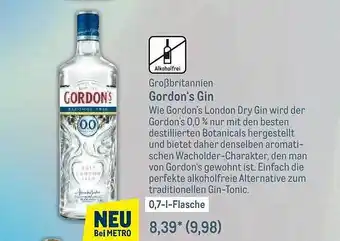 METRO Gordon's Gin Angebot