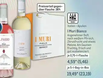 METRO I Muri Bianco Angebot