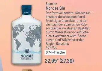 METRO Nordes Gin Angebot