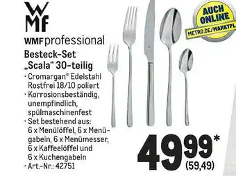 METRO Wmf Professional Besteck-set „scala” 30-teilig Angebot