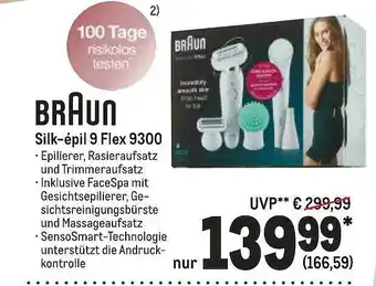 METRO Braun Silk-épil 9 Flex 9300 Angebot