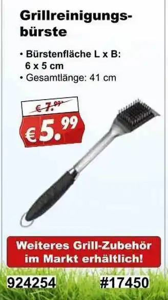 Stabilo Fachmarkt Grillreinigungsbürste Angebot