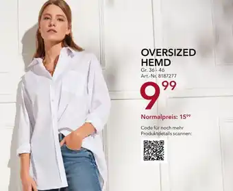 Takko Fashion Oversized Hemd Angebot