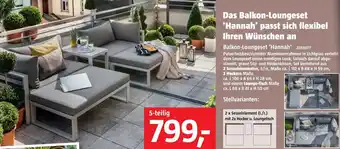 Bauhaus Balkon-loungeset 'hannah' Angebot