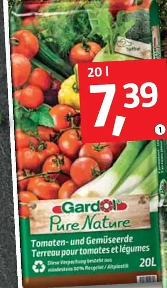 Bauhaus Tomaten- und gemüseerde Angebot