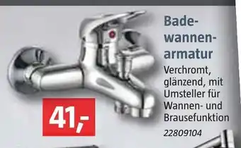 Bauhaus Badewannenarmatur Angebot