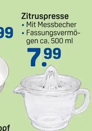 Rossmann Zitruspresse Angebot