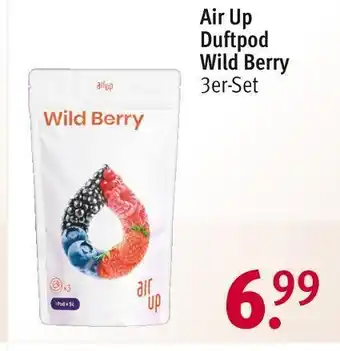 Rossmann Air up duftpod wild berry Angebot