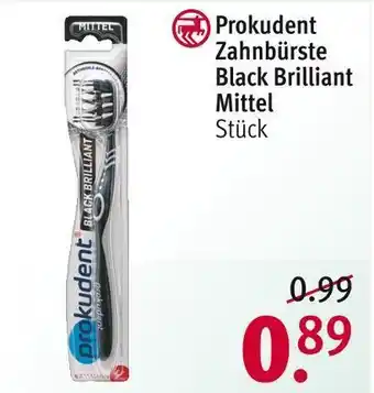 Rossmann Prokudent zahnbürste black brilliant mittel Angebot